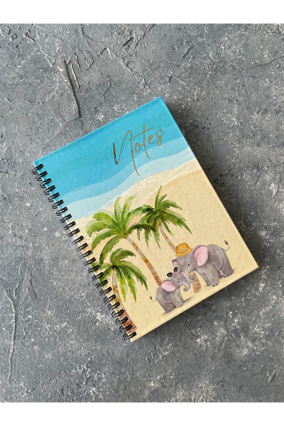 A5 Notebook -  Beach Elis